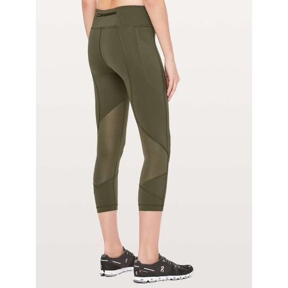 Lululemon Pace Rival‎ Crop *Full-On Luxtreme 22"
Dark Olive, sz 8 - Picture 2 of 5